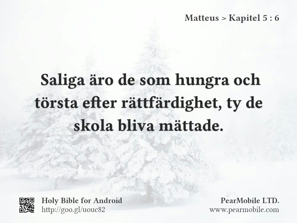 Matteus, Kapitel 5:6